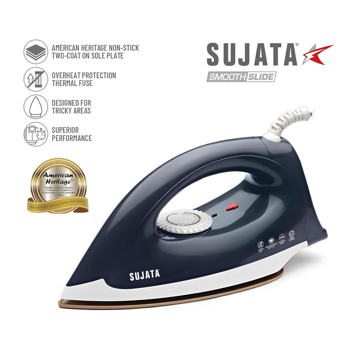 SUJATA SMOOTHSLIDE DRY IRON