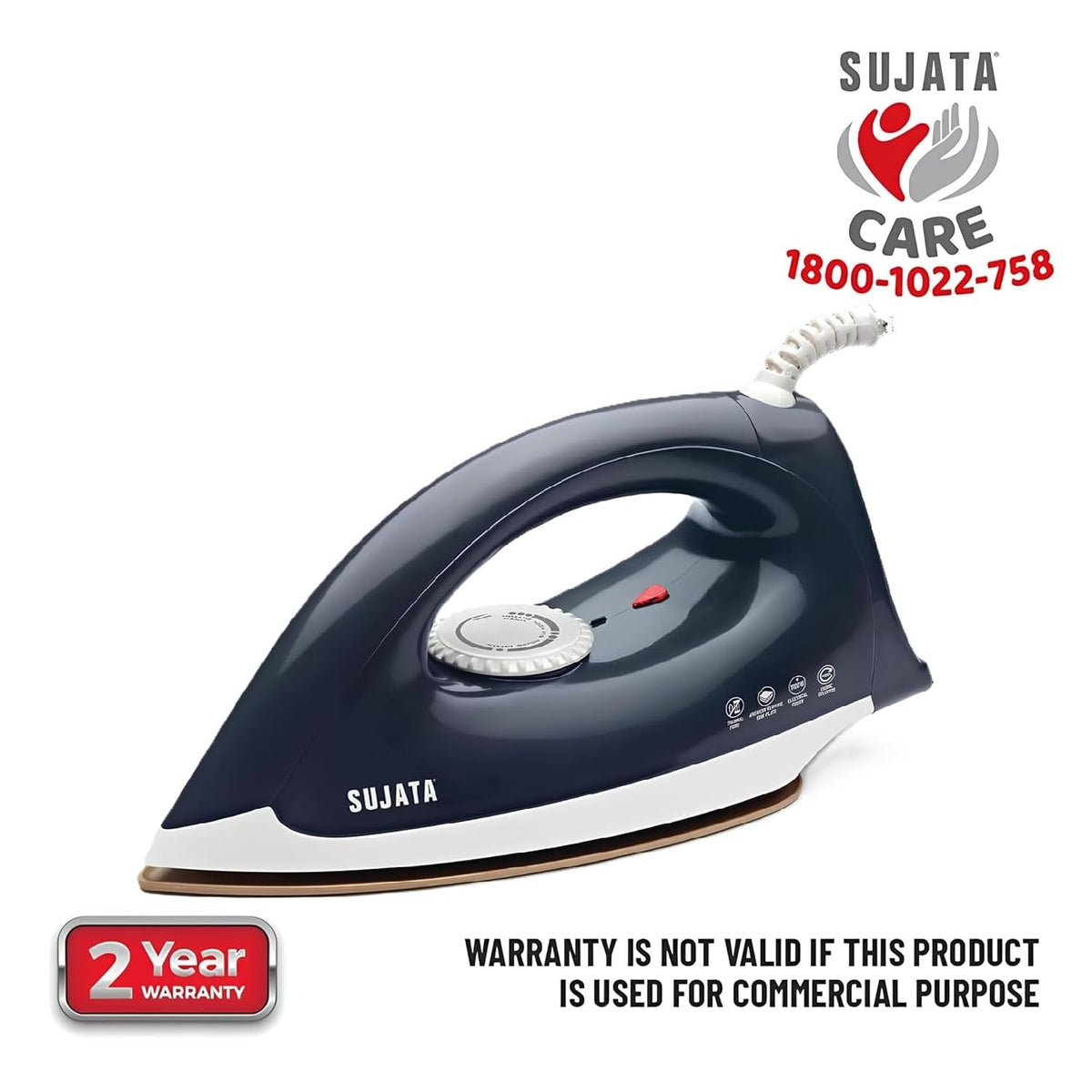 SUJATA SMOOTHSLIDE DRY IRON